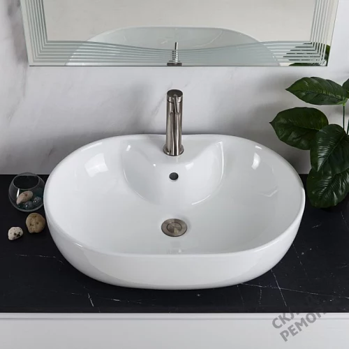 Фото Раковина накладная BelBagno BB1151 60 см купить в Мирном: цена, описание, фото. Интернет-магазин 5