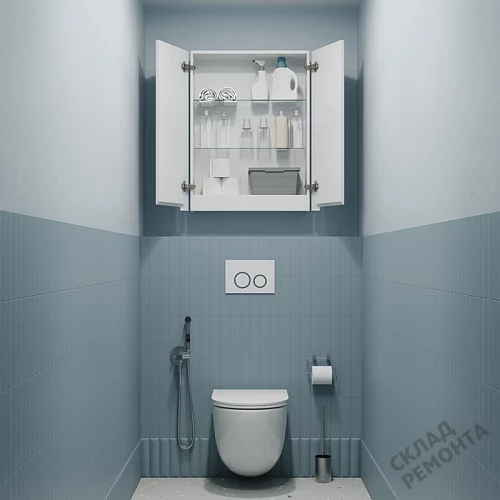 Фото Шкаф подвесной Iddis Эдифис EDI60W0i97, белый купить в Мирном: цена, описание, фото. Интернет-магазин 3