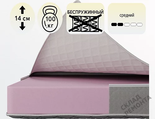 Фото Матрас беспружинный Koyka ППУ13 (чехол жаккард) – купить в Мирном: цена, описание, фото. Интернет-магазин 1