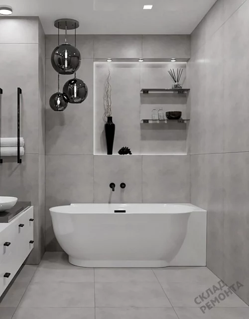 Фото Керамогранит матовый Steppe Ceramics Silent Grey серый 600*600*9,5 – купить в Мирном: цена, описание, фото. Интернет-магазин 4