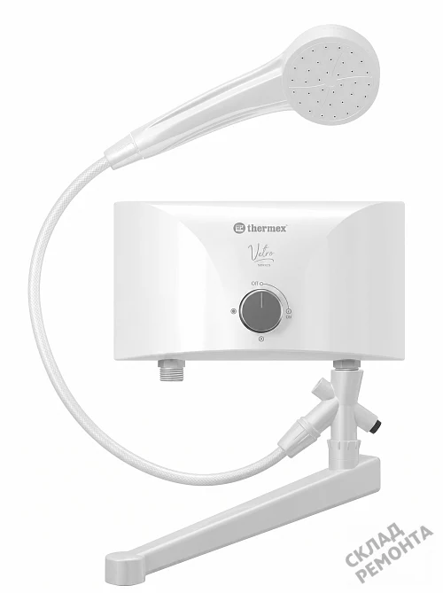 Фото Водонагреватель проточный Thermex Vetro 6500 combi – купить в Мирном: цена, описание, фото. Интернет-магазин 2