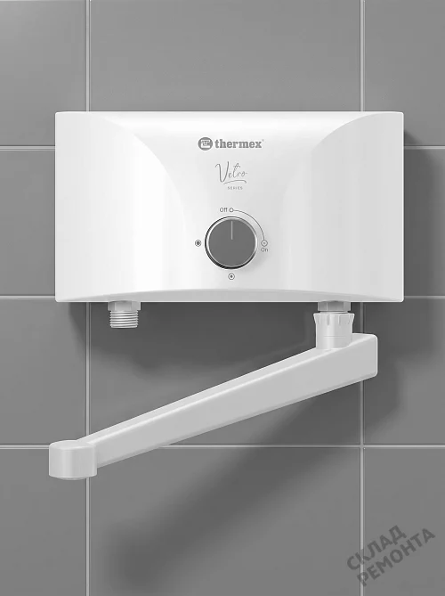 Фото Водонагреватель проточный Thermex Vetro 6500 tap – купить в Мирном: цена, описание, фото. Интернет-магазин 1