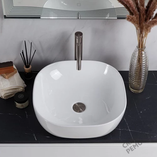 Фото Раковина накладная BelBagno BB1301 42.5 см купить в Мирном: цена, описание, фото. Интернет-магазин 5