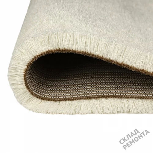 Фото Ковролин OZ Kaplan Gold Shaggy 01800A white белый – купить в Мирном: цена, описание, фото. Интернет-магазин 3