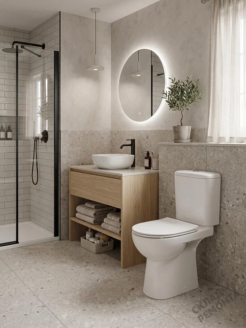 Фото Унитаз напольный Roca Access ZRU9307684 купить в Мирном: цена, описание, фото. Интернет-магазин 1
