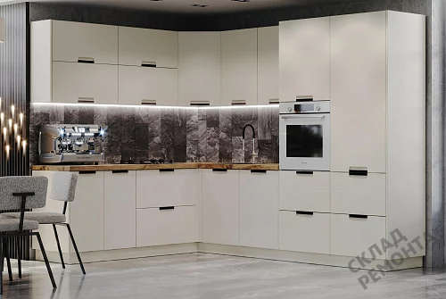 Фото Кухня Leko Авенза блан  – купить в Мирном: цена, описание, фото. Интернет-магазин 2