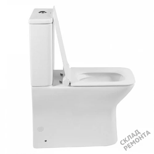Фото Унитаз напольный Aquanet Cube-C 210759 безободковый купить в Мирном: цена, описание, фото. Интернет-магазин 9