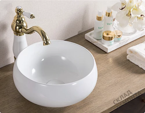 Фото Раковина накладная BelBagno BB1114 31.5 см купить в Мирном: цена, описание, фото. Интернет-магазин 3
