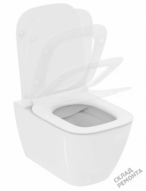 Фото Унитаз подвесной Ideal Standard I.life B T533001 безободковый купить в Мирном: цена, описание, фото. Интернет-магазин 4