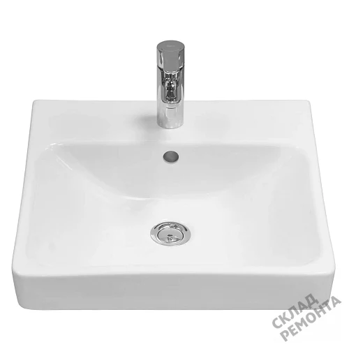 Фото Раковина на тумбу Акватон Адриана 45 1WH501630, 45 см купить в Мирном: цена, описание, фото. Интернет-магазин 2