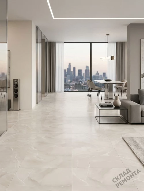 Фото Керамогранит матовый Gracia Ceramica Милки бежевый 400*400*7 – купить в Мирном: цена, описание, фото. Интернет-магазин 1