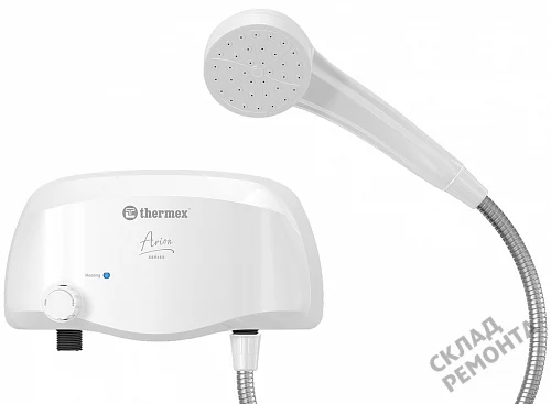 Фото Водонагреватель проточный Thermex Arion 3500 shower л. – купить в Мирном: цена, описание, фото. Интернет-магазин 3