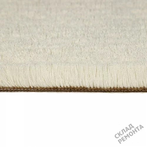 Фото Ковролин OZ Kaplan Gold Shaggy 01800A white белый – купить в Мирном: цена, описание, фото. Интернет-магазин 5