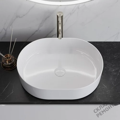 Фото Раковина накладная BelBagno BB1483, 50 см купить в Мирном: цена, описание, фото. Интернет-магазин 3