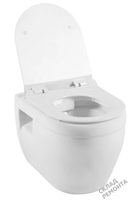 Фото Унитаз подвесной Aquanet Glide-W (210772) безободковый купить в Мирном: цена, описание, фото. Интернет-магазин 4