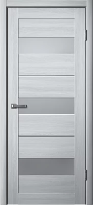 Дверь FlyDoors Ла Стелла 200 ясень пепельный, экошпон, матовое стекло