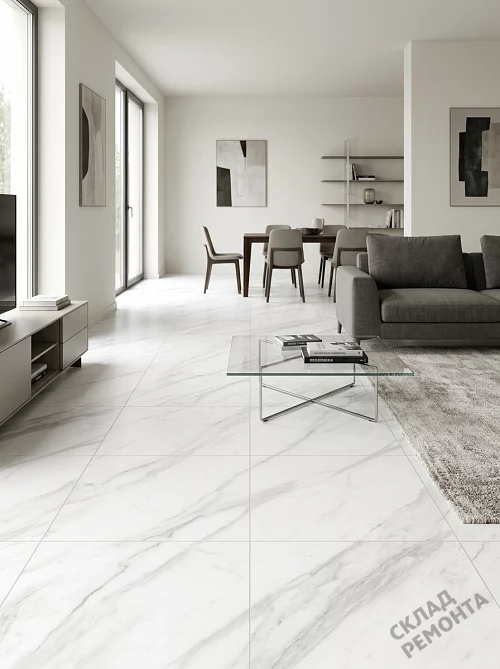 Фото Керамогранит матовый Gracia Ceramica Сапфир светлый 400*400*7 – купить в Мирном: цена, описание, фото. Интернет-магазин 1