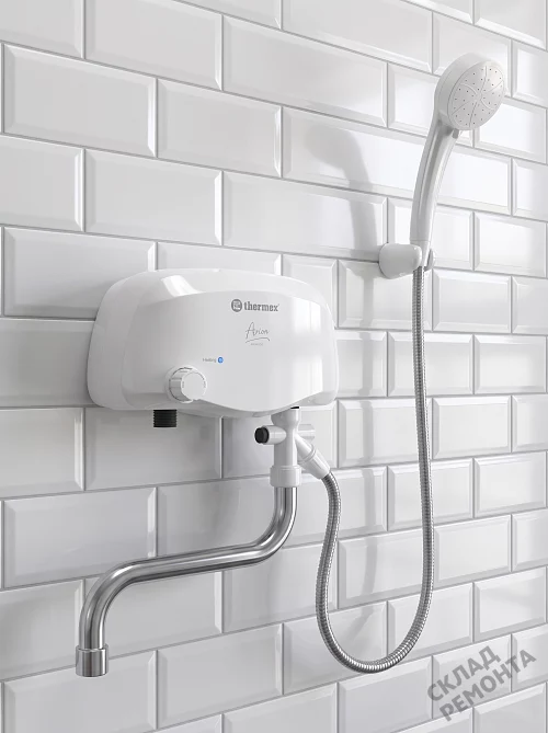 Фото Водонагреватель проточный Thermex Arion 3500 combi – купить в Мирном: цена, описание, фото. Интернет-магазин 1