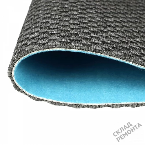 Фото Ковролин Urggazcarpet Платан 10276 Black черный – купить в Мирном: цена, описание, фото. Интернет-магазин 3