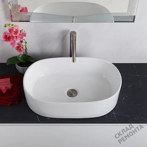 Фото Раковина накладная BelBagno BB1048 55 см купить в Мирном: цена, описание, фото. Интернет-магазин 3
