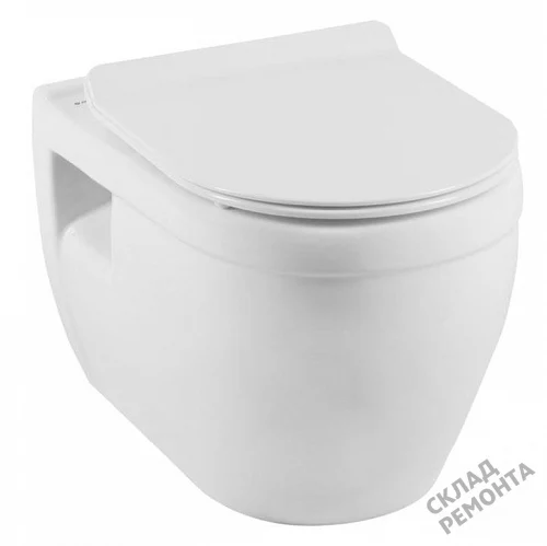 Фото Унитаз подвесной Aquanet Glide-W (210772) безободковый купить в Мирном: цена, описание, фото. Интернет-магазин 7