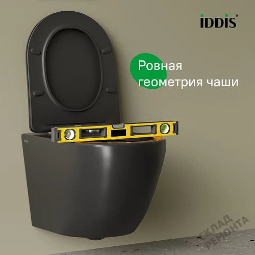 Фото Унитаз подвесной Iddis Бланко BLAR3BMi25 безободковый купить в Мирном: цена, описание, фото. Интернет-магазин 6