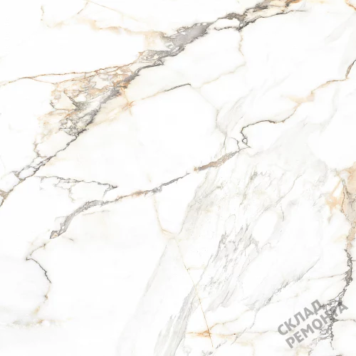 Фото Керамогранит матовый Alma Ceramica Тренди GFU04TRD04R белый 600*600*9 – купить в Мирном: цена, описание, фото. Интернет-магазин 1