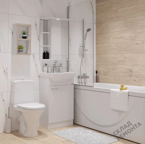 Фото Унитаз компакт напольный Sanita Аттика стандарт купить в Мирном: цена, описание, фото. Интернет-магазин 3